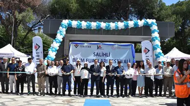 Salihli'de Bilim Fuarı Festivali Coşkuyla Başladı!