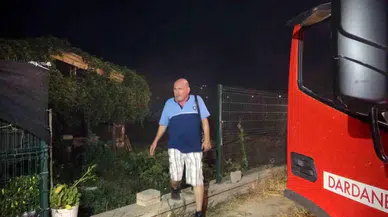 Çanakkale'deki Tarım Arazisinde Meydana Gelen Yangın Söndürüldü