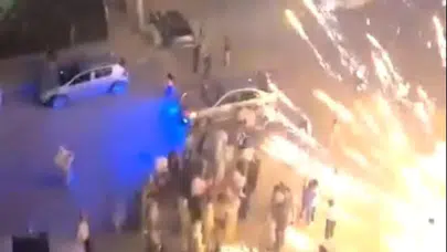 İzmir'deki Nişan Töreninde Havai Fişek Korkusu: Kutlamada Panik Anları!