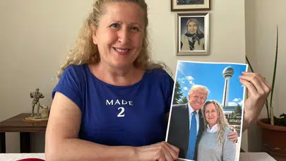 Necla'dan Trump'ın Türkiye Ziyaretine Hazırlık: Ankaralı Kadından Dikkat Çekici Adım!