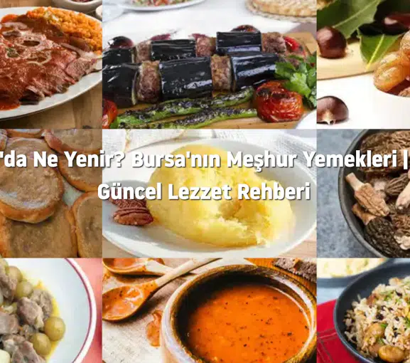 Bursa'da Ne Yenir? Bursa'nın Meşhur Yemekleri | 2026 Güncel Lezzet Rehberi